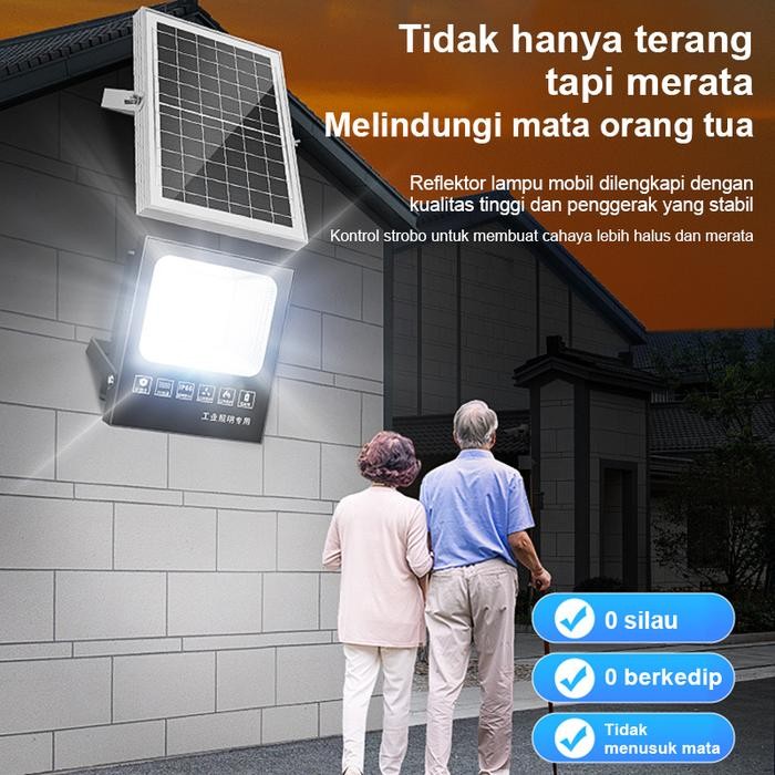 Lampu Tenaga Matahari 1000Watt 1000W Lampu Tembak Tenaga Surya Solar Panel 1000Watt Garansi Solar