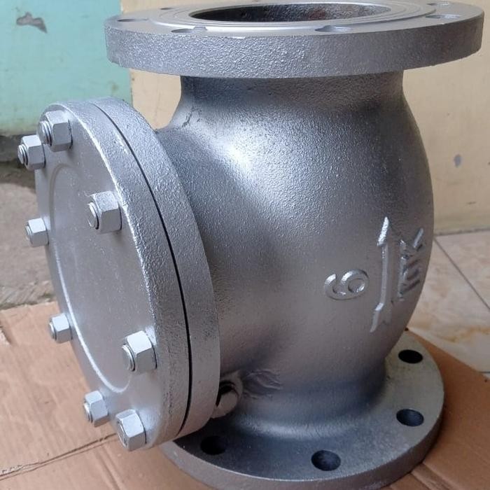 SWING CHECK VALVE 6" INCH JIS 10K / CEK VALVE JIS 10K 6" INCH ARITA CAST IRON