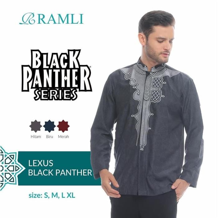 Orinal Ramli Baju Koko Black Panther