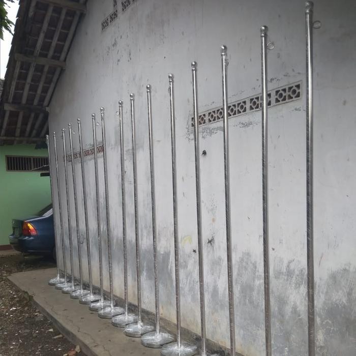 tiang bendera stainless