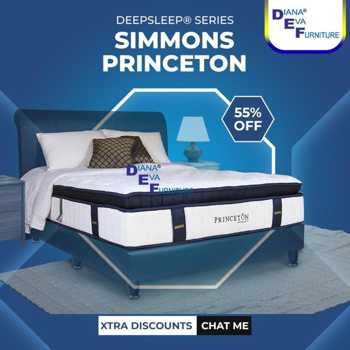 Simmons Spring Bed Princeton ( Kasur Only )
