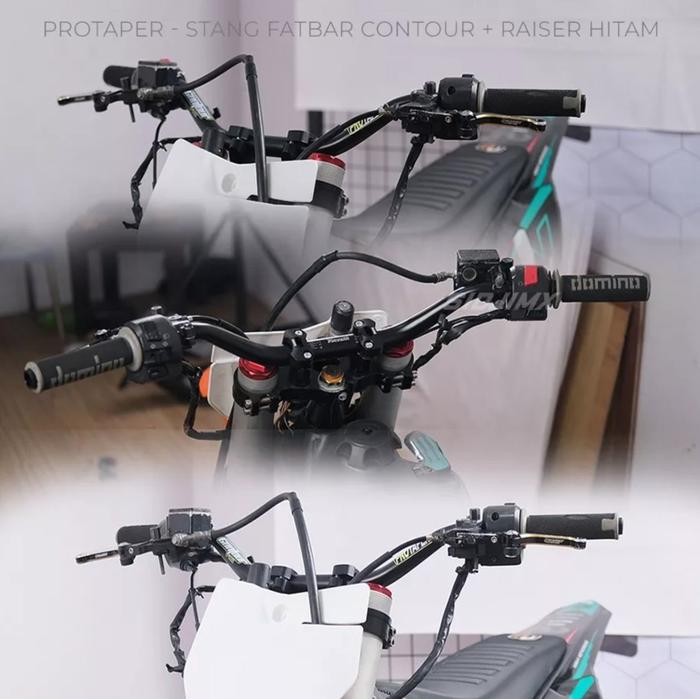 Stang Fatbar Protaper Contour/Evo Low Pluse Raiser Pluse Busa Stang Crf KLX D-Tracker Wr Vixion Old