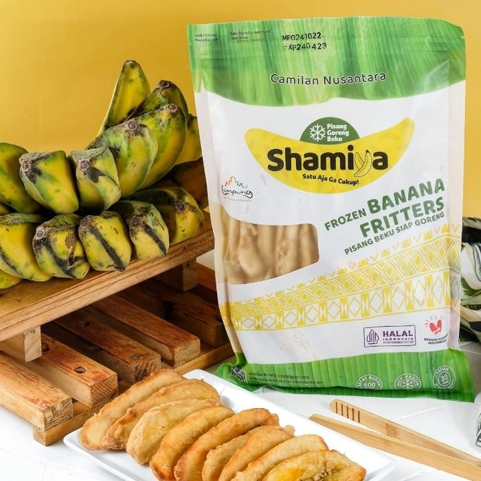 

Pisang Shamiya Kepok irisan pinggir