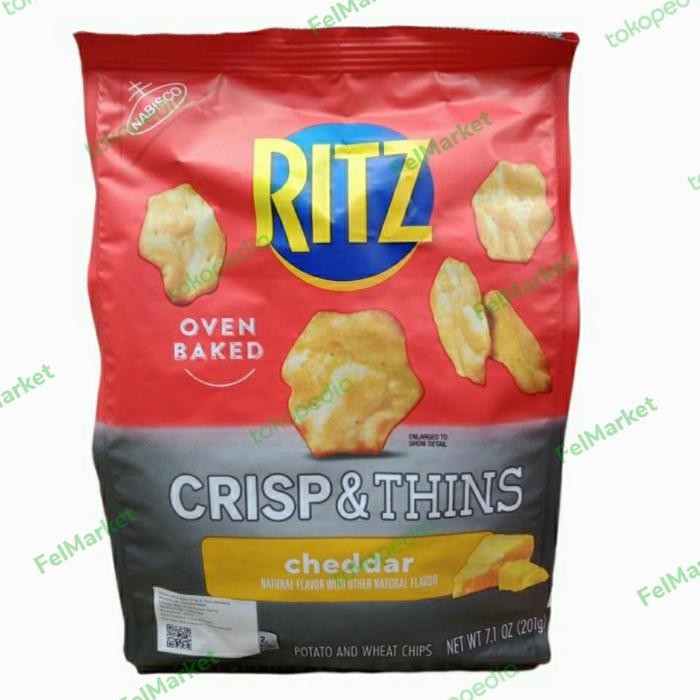 

Ritz crisp & thine Cheddar 201 g