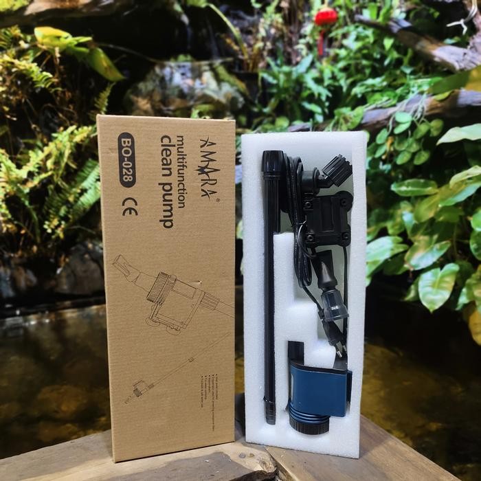 AMARA BO-028 Multifunction Cleaner Pump Alat Kuras Air Aquarium BO-028