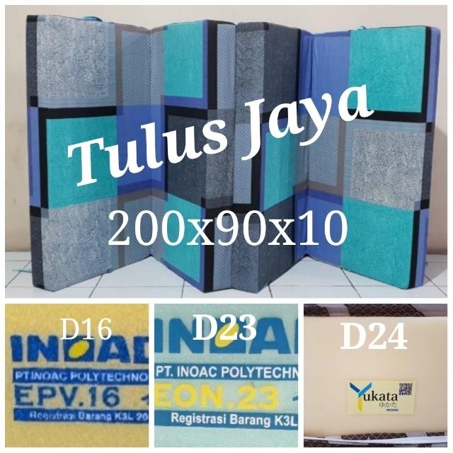 Kasur Lipat Busa INOAC Uk 200x90x10