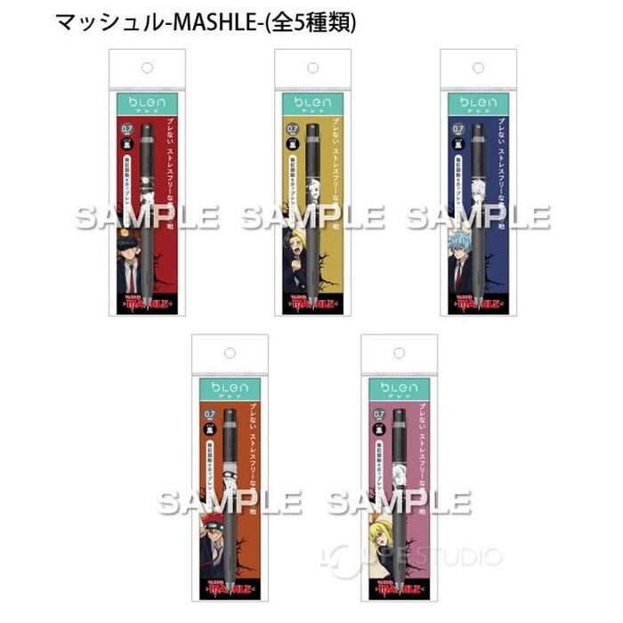 

Zebra bLen Mashle Mash Burnedead Lance Crown Anime Ballpoint Ink Pen 0.7mm Limited Edition