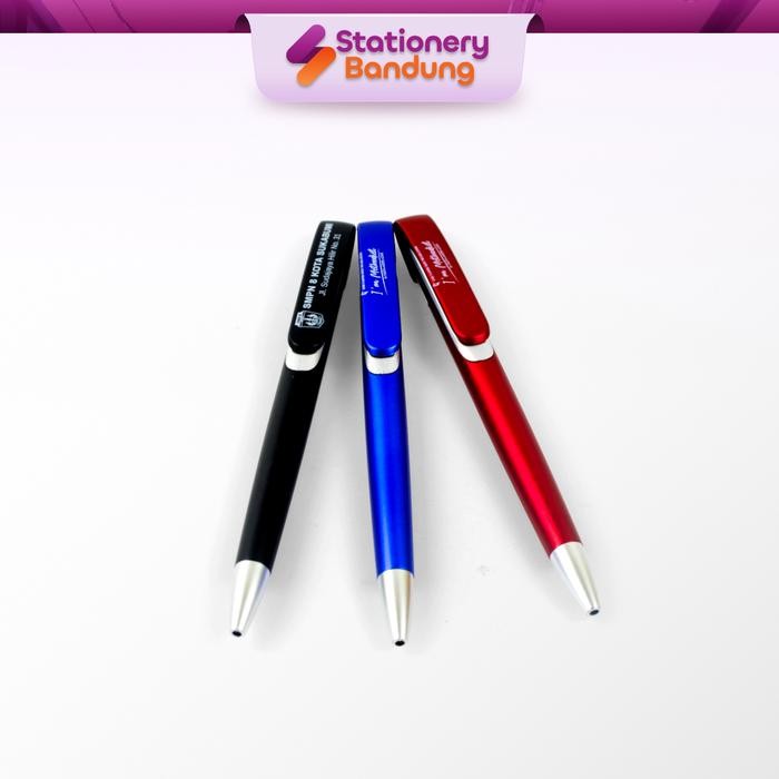 

Ballpoint Clip Custom UV Bolpen Klip Murah Souvenir Pernikahan Acara