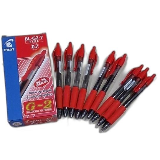 

Gel Pen Pilot G2 0,7 Merah (per Lsn)