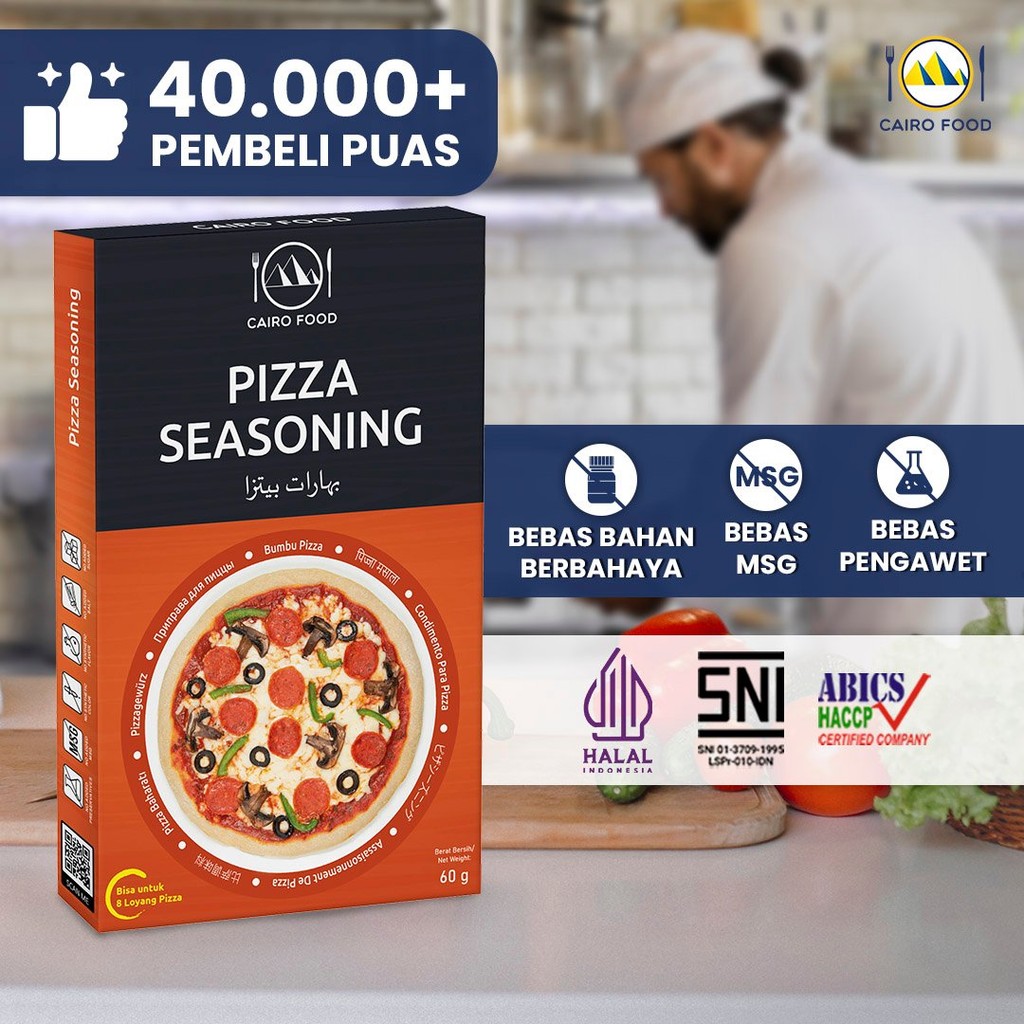 

Cairo Food - Bumbu Pizza Asli Rempah