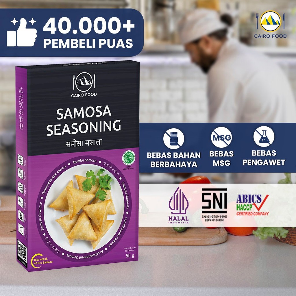 

Cairo Food - Bumbu Samosa Asli Rempah