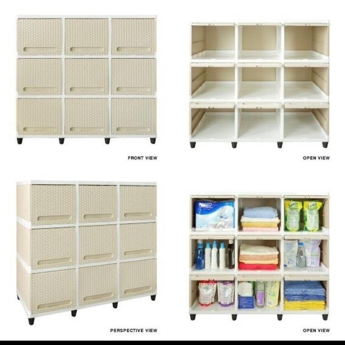 Lemari Pakaian Plastik Club Lemari Baju Lemari Susun Club Loker