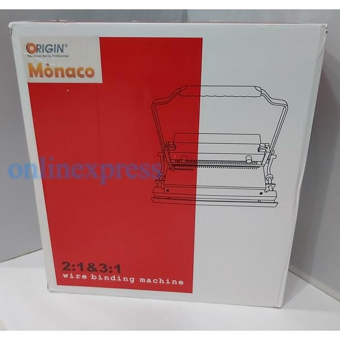 

Mesin Jilid / Mesin Binding Origin Monaco 3:1 & 2:1