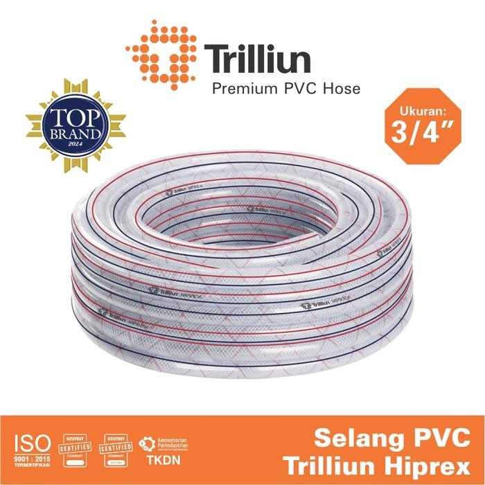 Selang Air PVC Trilliun Hiprex 3/4" Inch - 10 Meter