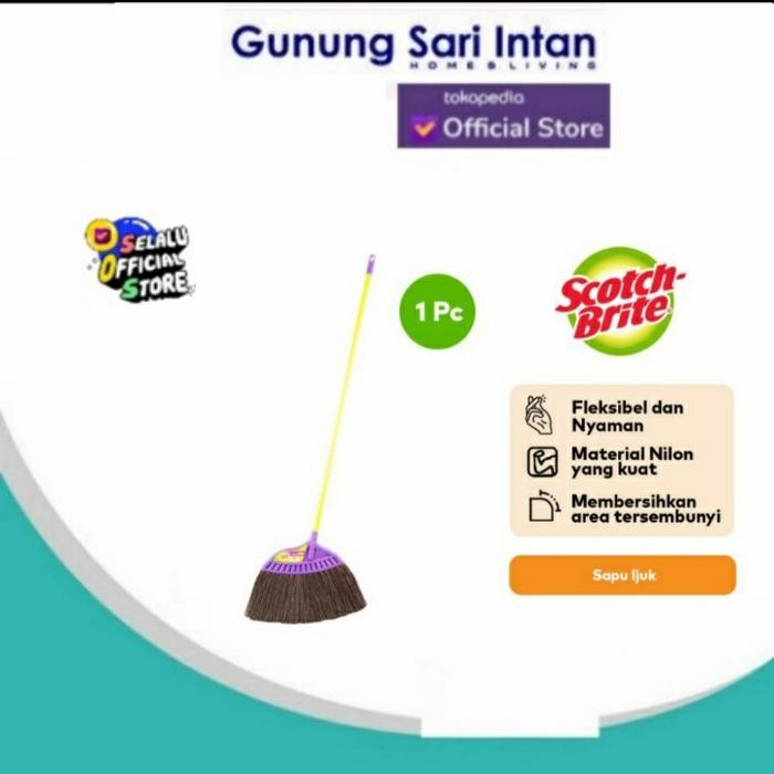 3M Scotch Brite Sapu Ijuk Set