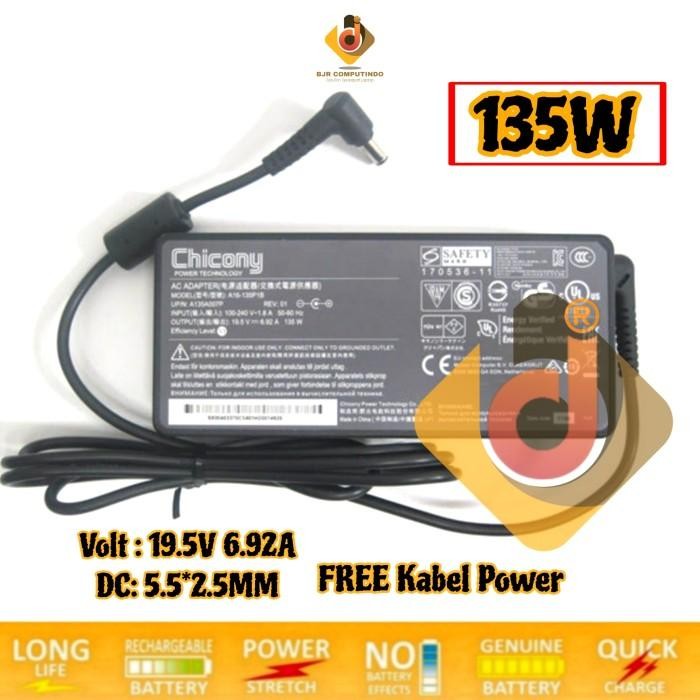 Adaptor Charger MSI Apache GE62 7RD-471CA GL62M 7RD-1407US 135W