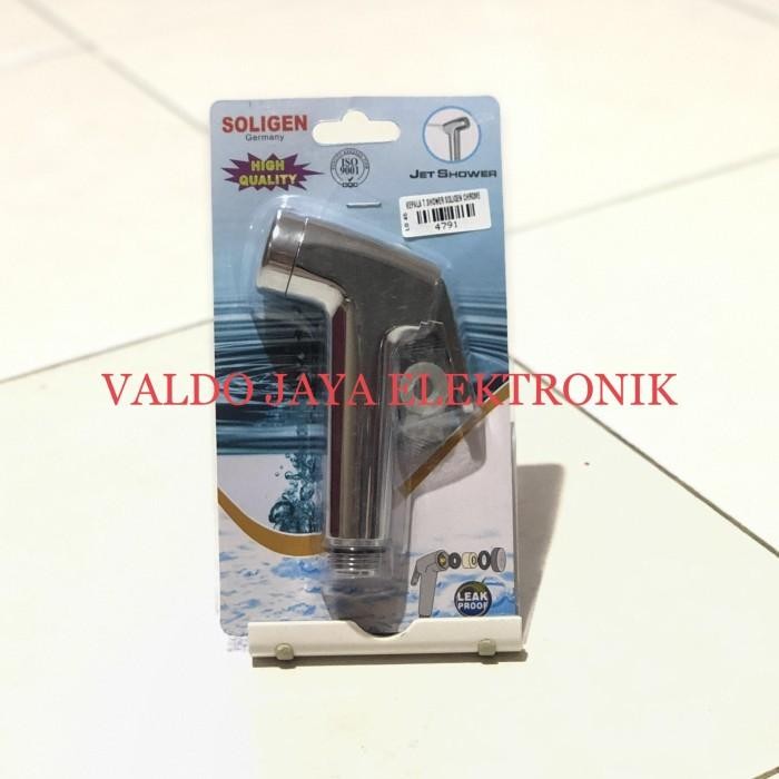 SOLIGEN Kepala Toilet Shower Kran Cebok Jet Shower Toilet