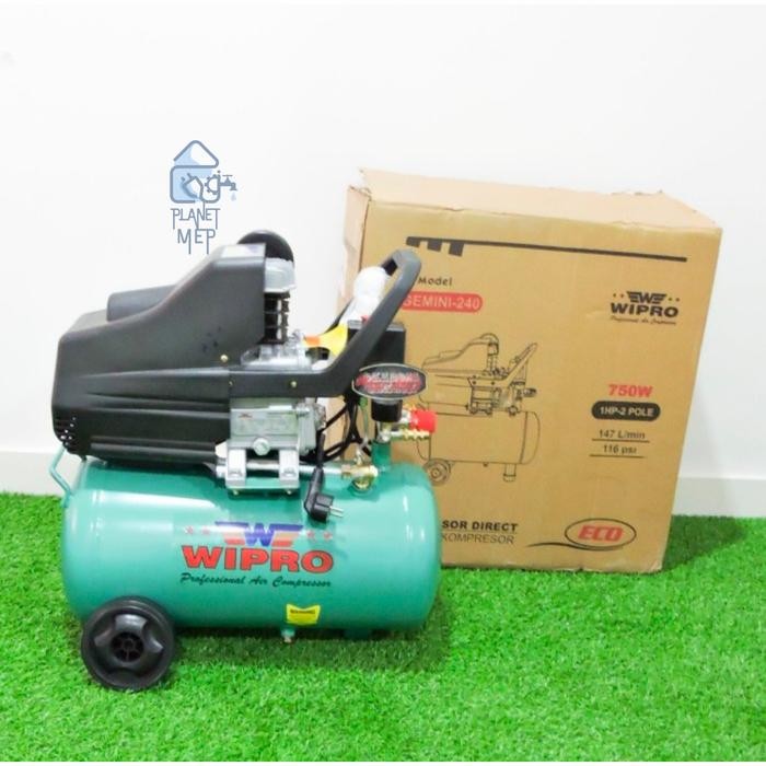 Baru Wipro Kompresor Direct Gemini 240 ( 1 Hp) Terlaris