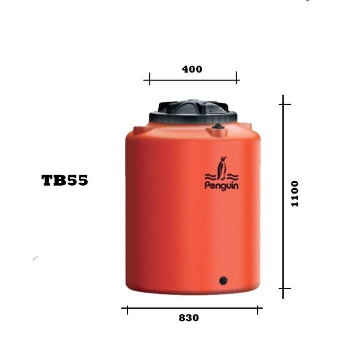 Baru Toren Air/Tangki Air Tandon Pinguin Tb 55 Isi 520 Liter (Original) Terlaris