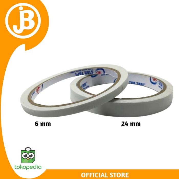 

AT Isolasi Double Tape STAR 6mm x 10m