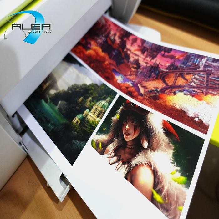 

AT Camel Inkjet Sticker Film Glossy/ Stiker ukuran A4