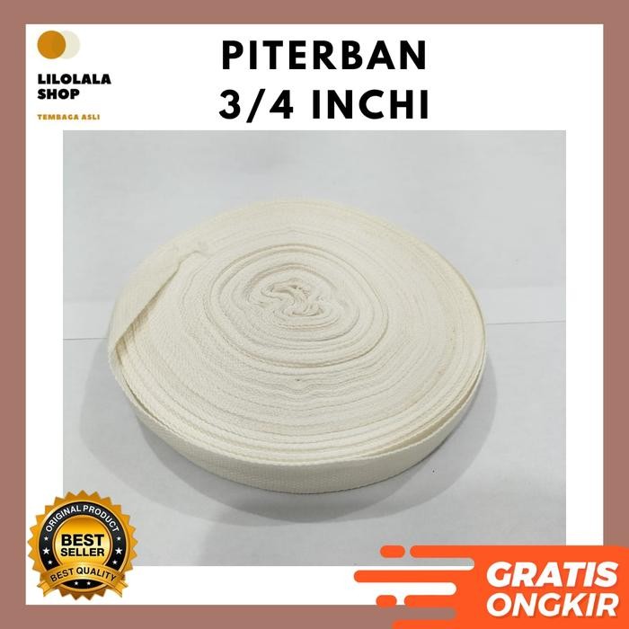 

AT Tali Pita Gulung Dinamo Piterban 3/4 Inchi Ukuran 1,9 cm