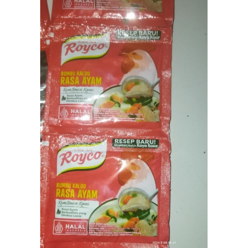

(Expert) royco bumbu penyedap rasa 12sachet