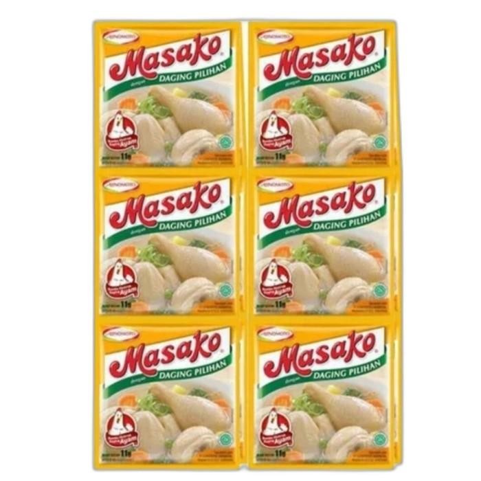 

(Expert) masako ayam sapi renceng isi 12 sachet