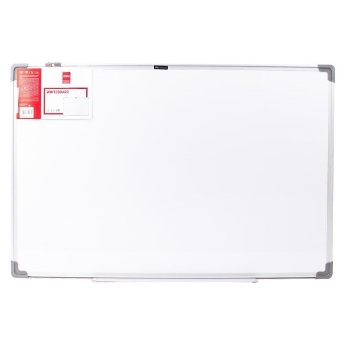 

AT Deli Whiteboard Papan Tulis Putih 600900mm 24IN36IN E39033A/9001200mm 36IN48IN E39034A Aluminium
