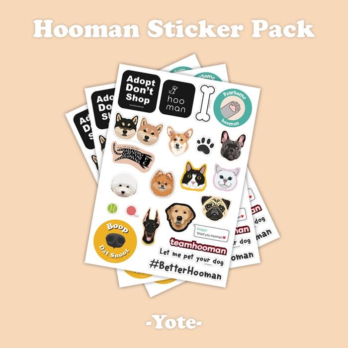 

AT Hooman Sticker Pack - Yote