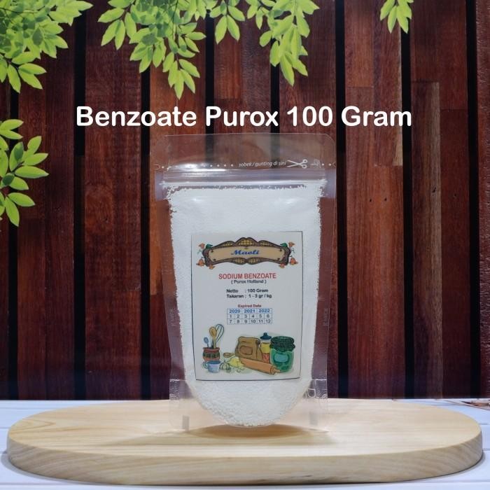 

(Expert) Sodium Benzoate Puroxs ex Holland / Natrium Benzoate Puroxs 100 Gram