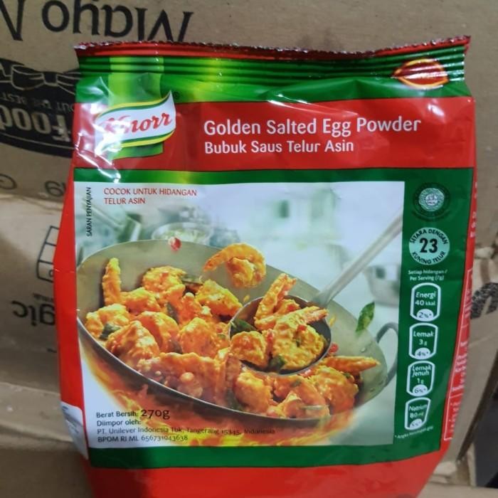 

(Expert) KNORR Golden salted egg powder 270gr