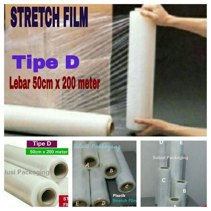 

AT Plastik Stretch Film D 50cmx150meter/Strech Film/Shrink/Segel/Wrap