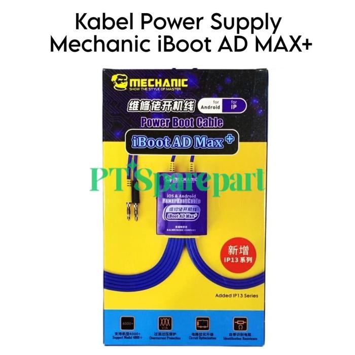 Mechanic i AD MAX+ / Kabel Power Suply Untuk Android iOS 5S Sampai 13 Pro Max