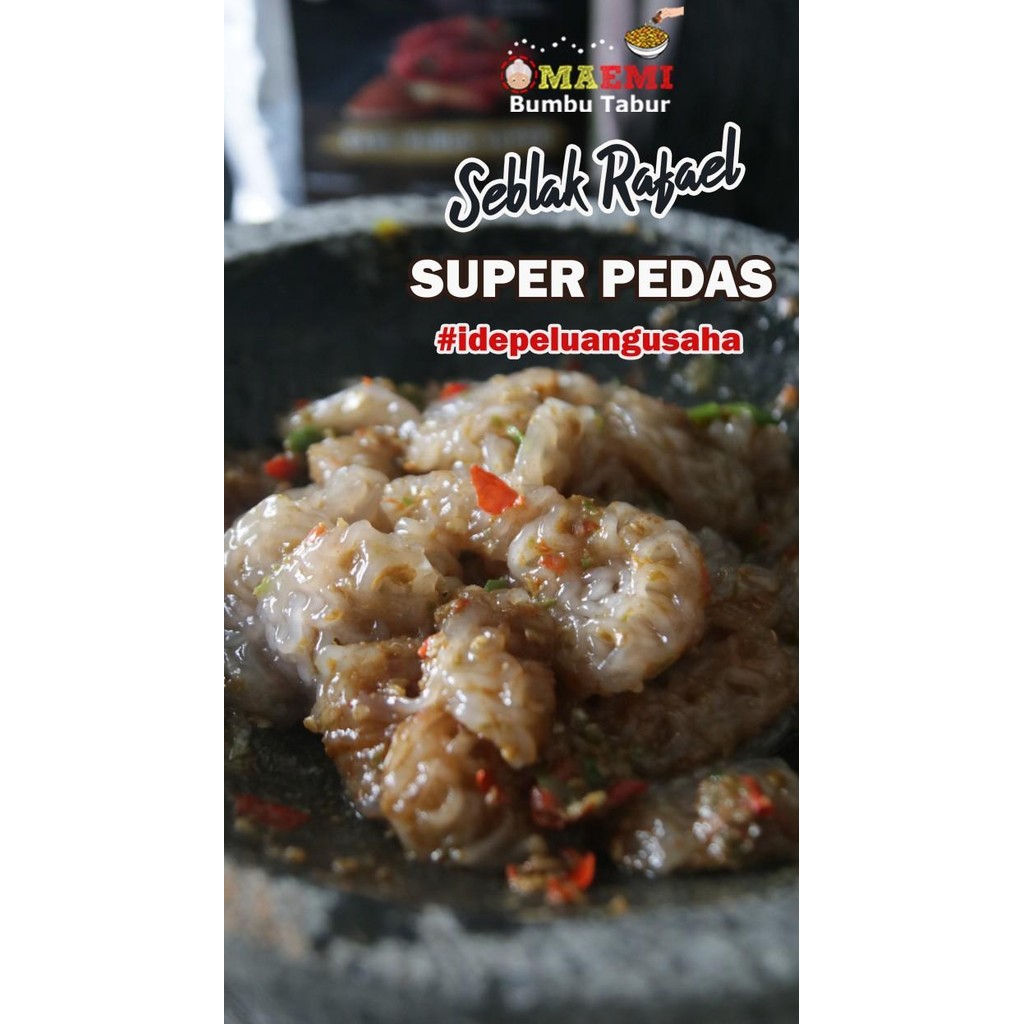 

(Expert) BUMBU TABUR CABE BUBUK SUPER PEDAS KEMASAN 1 KG FOOD GRADE