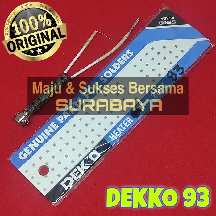 Elemen Solder Heater DEKKO DEKO 93 DEKKO93 25-80 Watt 25-80W