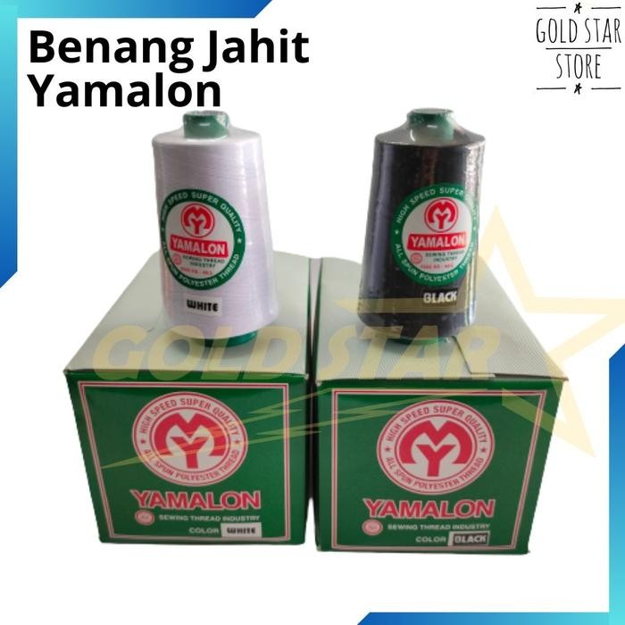 

AT Benang Jahit YAMALON 5000 Yard Benang Ukuran 40/2 Gulungan Besar