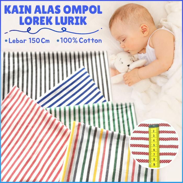 

AT KAIN LOREK TEBAL PER 50 CM L150 CMALAS OMPOL POPOK BAYI KATUN LURIK LOREK SALUR KAIN SELIMUT