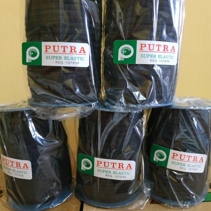 

AT karet elastis 4mm hitam putra