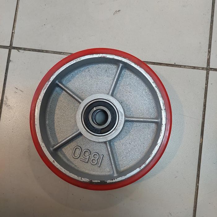 Termurah Roda Hand Pallet Pu 180X50 / Roda Hand Pallet 3 Ton