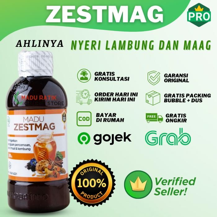 

Madu Zestmag Ori Obat Maag Gerd Asam Lambung
