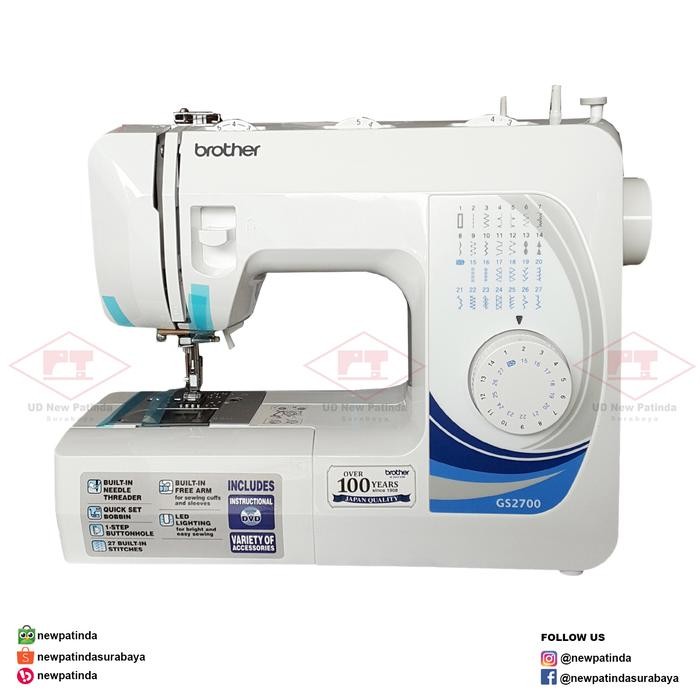 

AT mesin jahit Brother GS2700