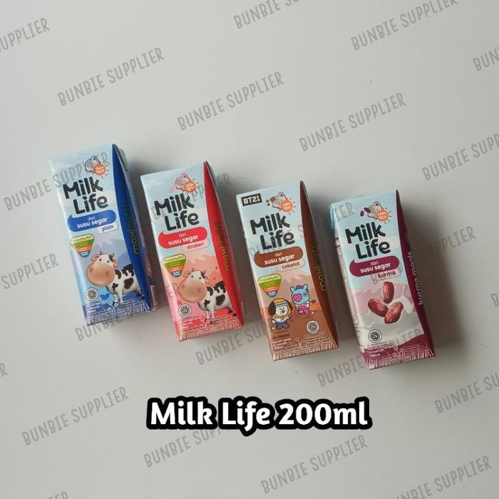 

(Expert) MilkLife Susu UHT Milk Life 200ml (KARTON)