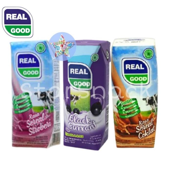 

(Expert) [!!] Real Good KOTAK 1 DUS isi 40 x 125ml - susu uht murah