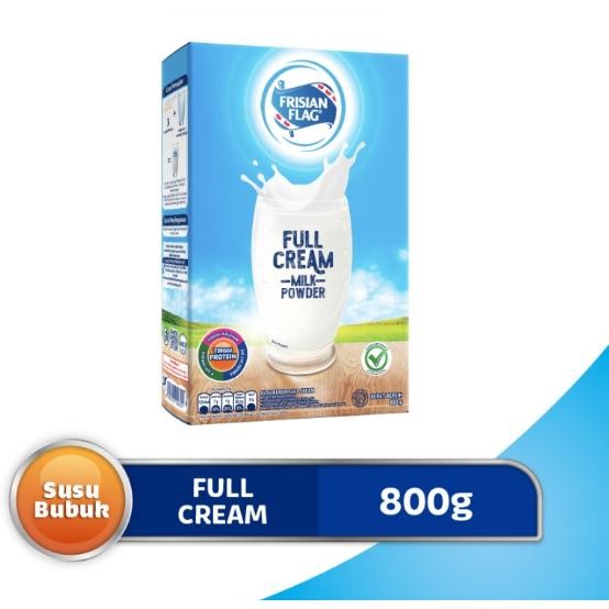 

(Expert) FRISIAN FLAG BENDERA SUSU BUBUK FULL CREAM KOMPLETA COKLAT VANILA MILK POWDER 800 GR