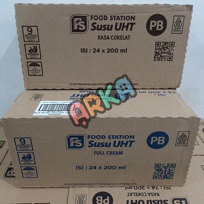 

(Expert) Susu UHT Food Station 1 Karton/Dus isi 24pcs