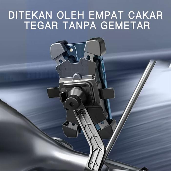 (Expert) Gagang BESIStand Phone Holder Motor/Bicycle Holder Hp/holder hp motor/phone holder