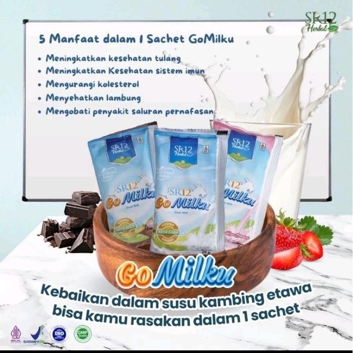 

(Expert) SR12 Go milku Susu Kambing Sachet Mengatasi Kolesterol Asam Urat