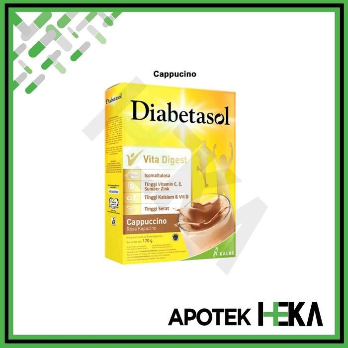 

(Expert) Diabetasol 170 g - Susu Nutrisi Khusus Diabetes
