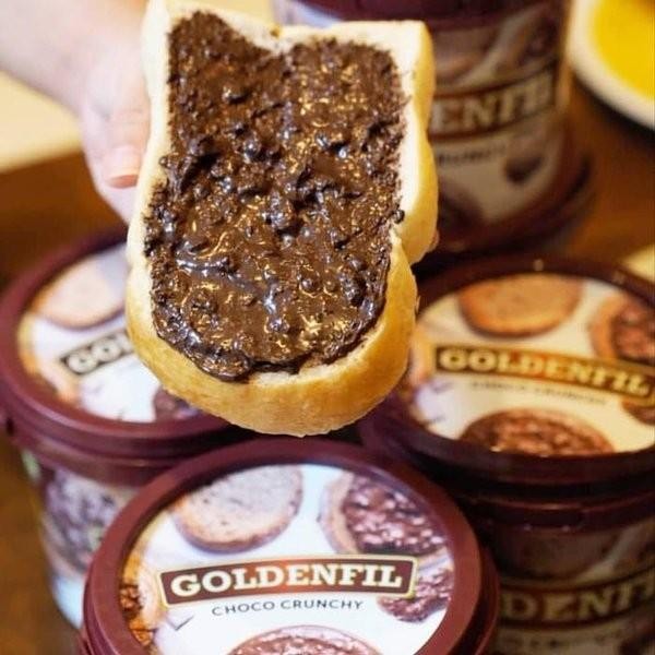 

(Expert) Goldenfil Choco Crunchy 1 Kg / Selai Premium Cokelat Renyah